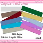 *CUPIDS* 32 SEAMLESS GROSGRAIN RIBBON Texture Satin Edged