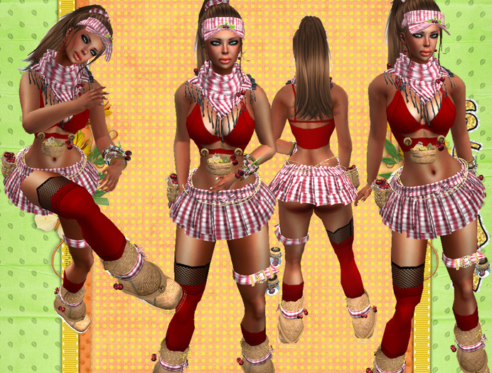 DELICIUS CHERRIES OUTFIT