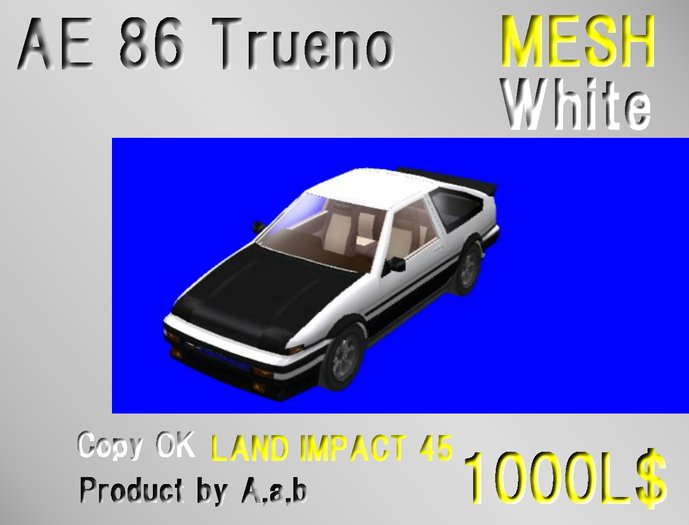 A,a,b Treuno (white)