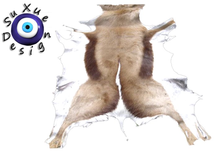 [su] dumping - RUG ANIMAL SKIN THROW fur