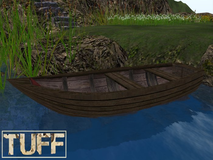 [TUFF] Wooden Cuddle Round Rowboat Rezzer