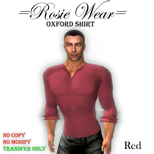 =Rosie Wear= Oxford Shirt_Red