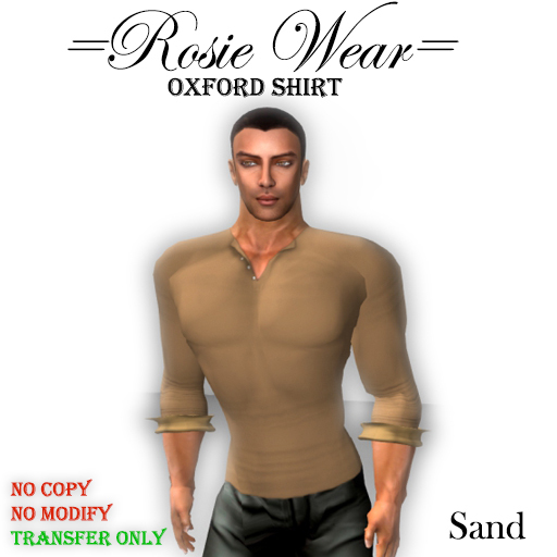 =Rosie Wear= Oxford Shirt_Sand