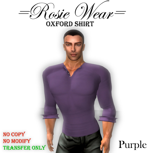 =Rosie Wear= Oxford Shirt_Purple