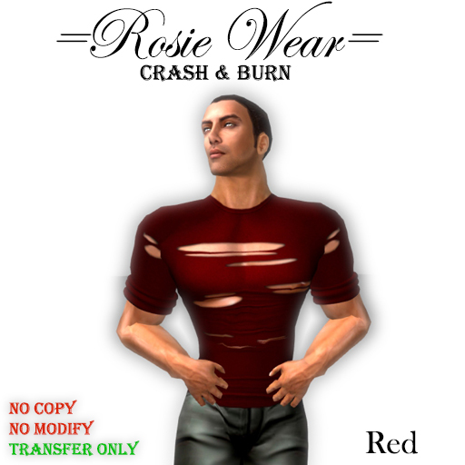 =Rosie Wear= Crash & Burn_Red