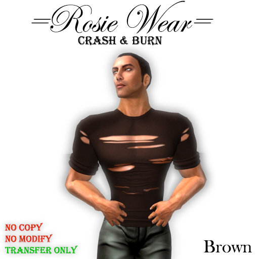 =Rosie Wear= Crash & Burn_Brown