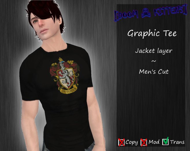 [DK] Gryffindor Guy's Tee