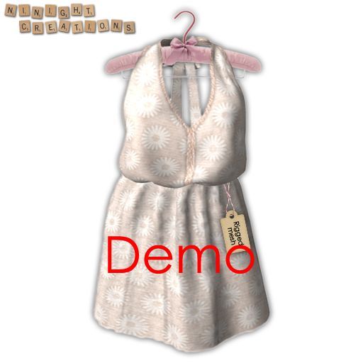 NN Mesh Flirty Spring Dress [DEMO]