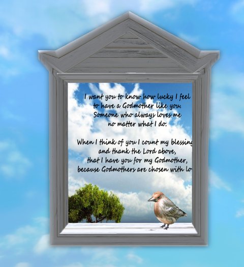 [Celebrationz] Window Frame Godmother