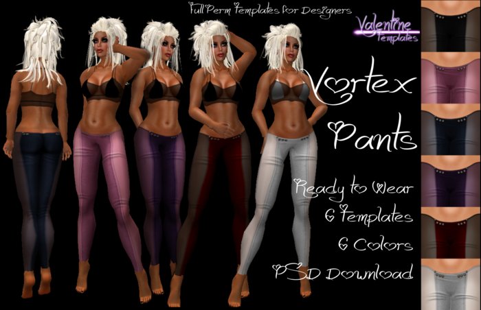 *VT* - Vector Pants Template 