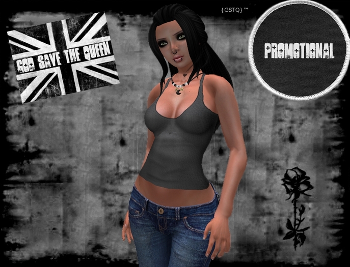 {GSTQ} Tanktop(Charcoal)