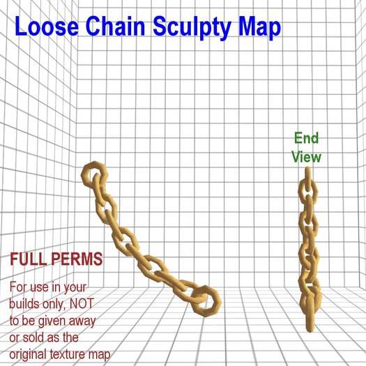 Loose Chain Sculpty Map Full Perms 