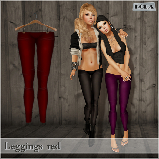 Koda - Leggings red