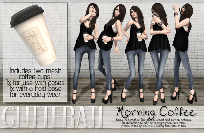GLITTERATI - Morning coffee