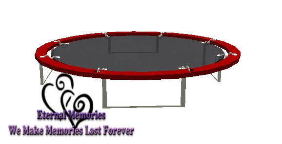 Small Black Trampoline