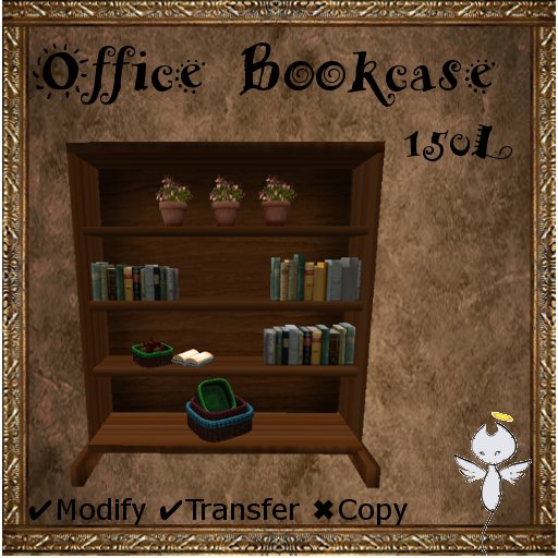 P&T- Office Bookcase