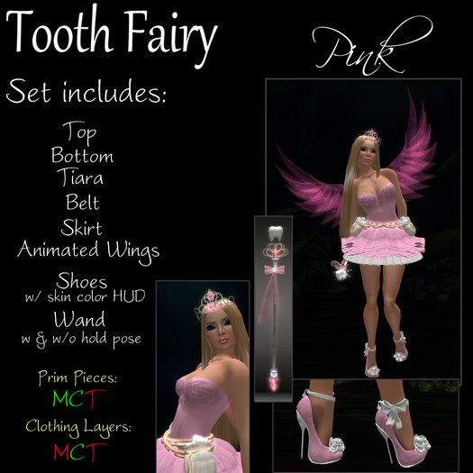 Tooth Fairy - Pink