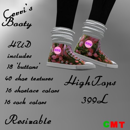 Cerri's HighTops PRICE REDUCED!