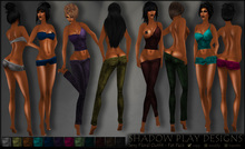 Shadow Play Designs - Sexy Floral Outfit - FAT PACK