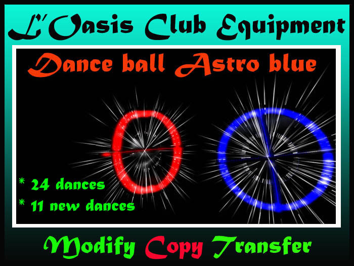 dance ball astro blue NO COPY