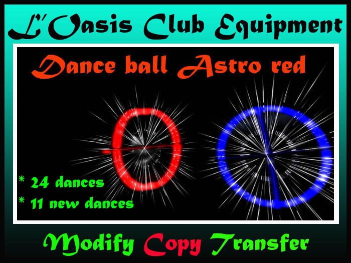 dance ball astro red NO COPY