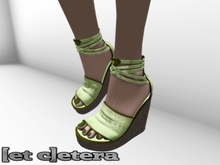 [et c]etera Heel Jaz Olive