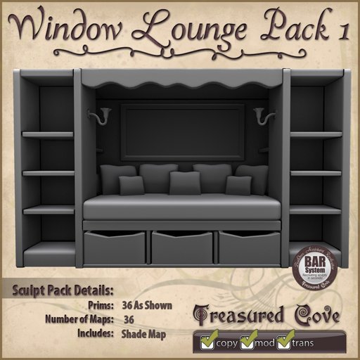 -TC- Window Lounge Pack 1 Clearance Priced