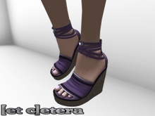 [et c]etera Heel Jaz Purple