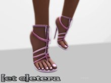 [et c]etera Heel Sammy Pink ( Mesh )