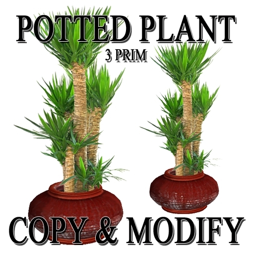 GuTi potted YUCCA realistic plant