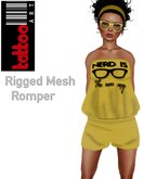 TattooArt Rigged Mesh Romper Nerd