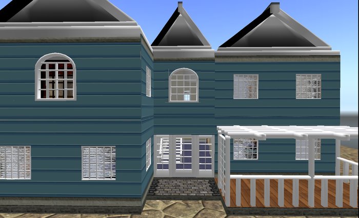 Modern house- 165 prims plus furn