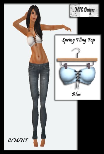 .:MTC:.Spring Fling Blue (Wear and Click to Unpack)