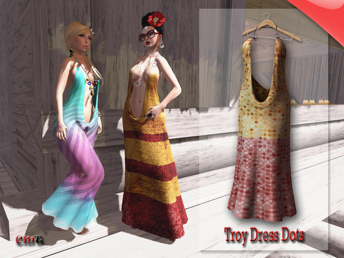 .::[NerdMonkey*Clothes] - [Troy Dress dots]::.