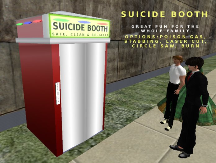 Suicide Booth - Earn Commission