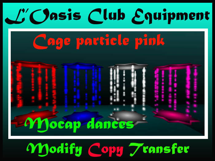 cage particle  pink