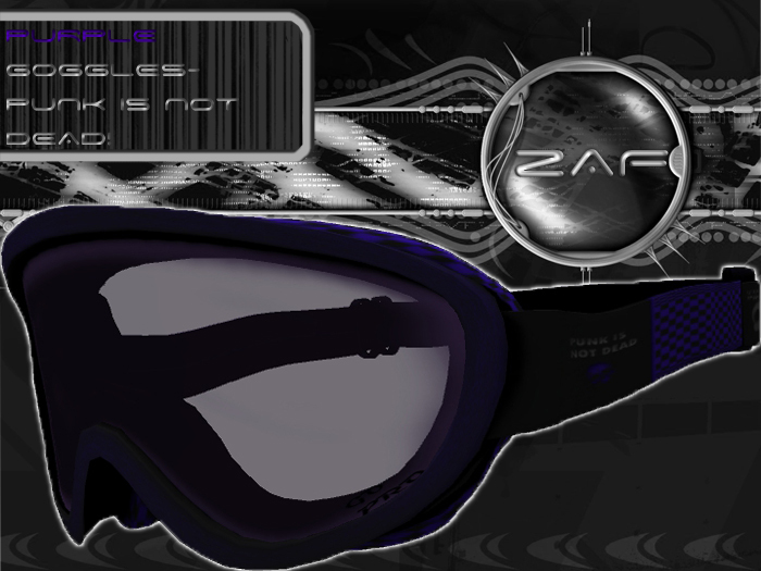 Z.A.F Punk Goggles Purple