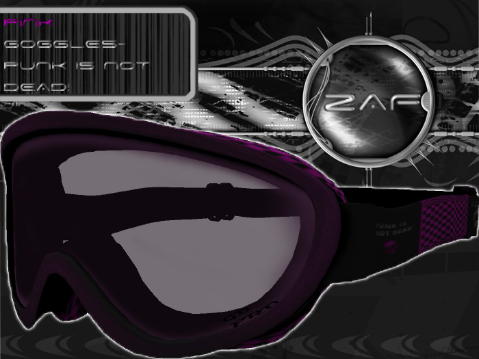 Z.A.F Punk Goggles Pink