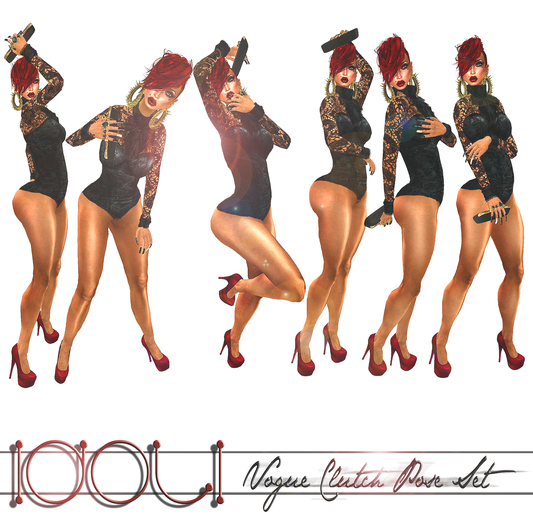 ][doli. Vogue Clutch Pose Set