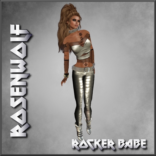 NEW RD Rocker Babe - Platinum Leather