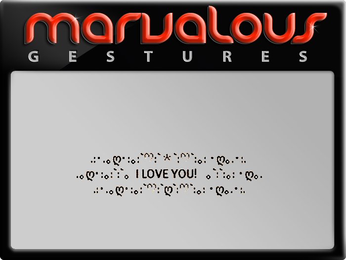 I LOVE YOU! GESTURE