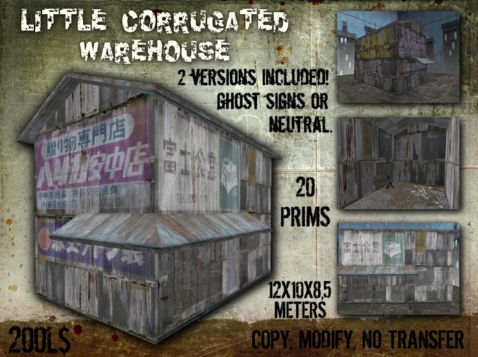 =CDP= LITTLE CORRUGATED WAREHOUSE