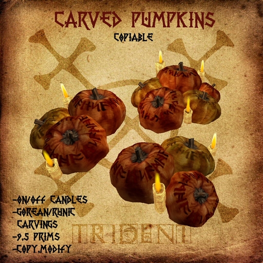 Carved Pumpkins 