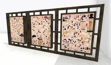 [L]Folding Screen 53cats+ 6prim***