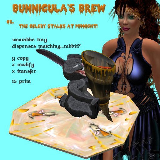 Bunnicula's Brew Tray 