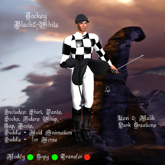 Jockey Black&White