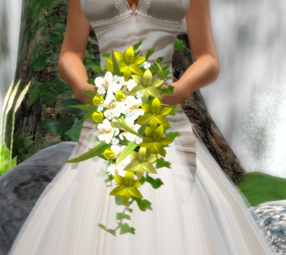 BRIDAL BOUQUET LIS AMARiLLO