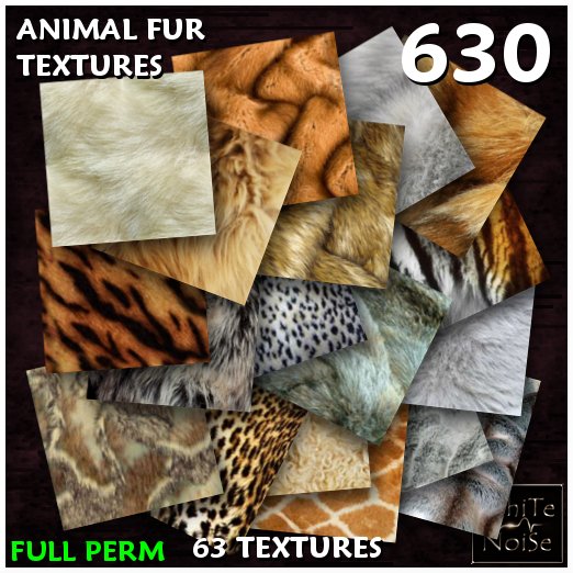 Animal Fur Textures Boxed