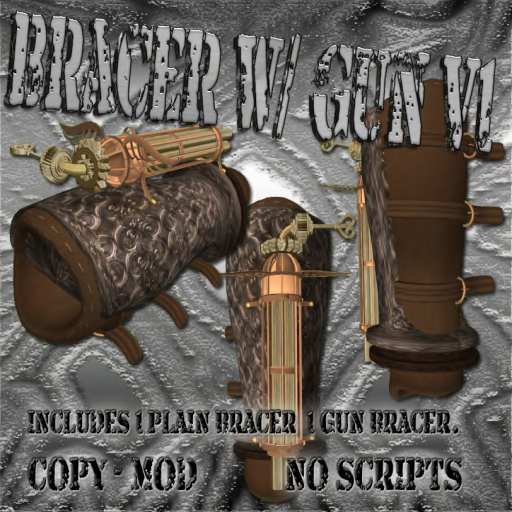 [m.t] ARM BRACER WITH GUN