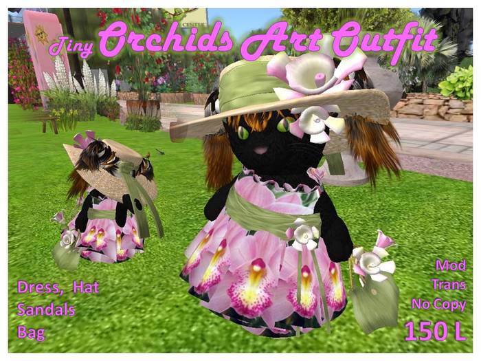 Tiny Orchids Art Outfit 